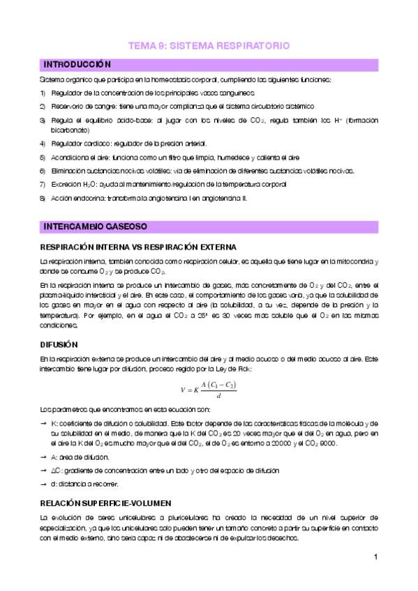 Miniatura del documento Tema 9 - Sistema respiratorio.pdf