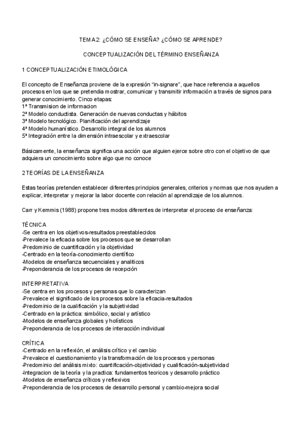 Miniatura del documento Tema 2. ¿Cómo se aprende? ¿Cómo se enseña?.pdf