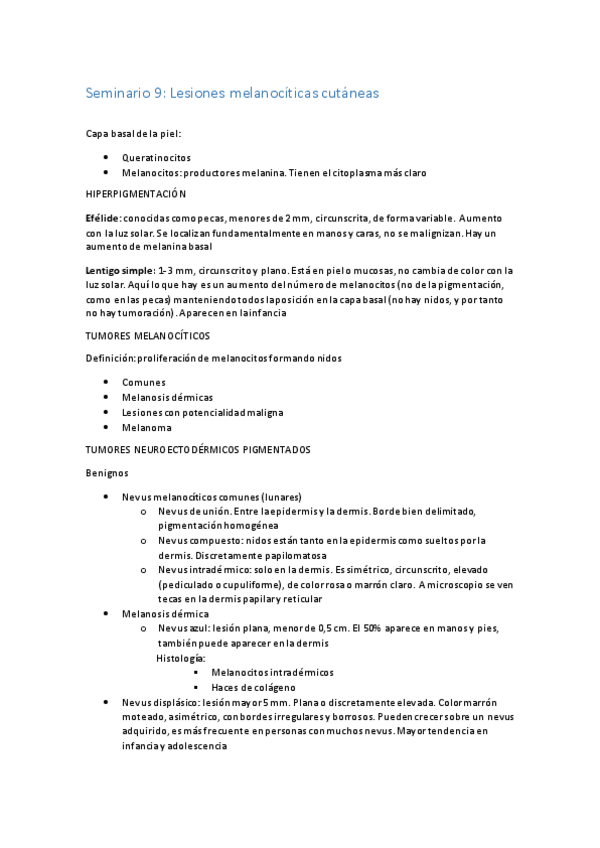 Miniatura del documento Seminario 9 lesiones melanocíticas cutaneas.pdf