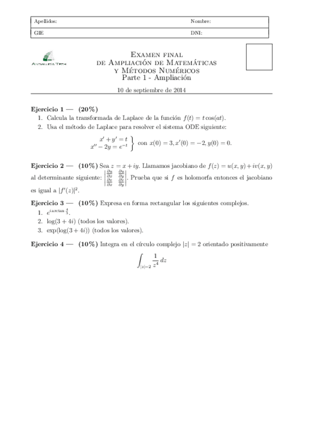 Miniatura del documento Examen Final 2014 Parte1Septiembre.pdf