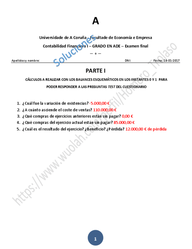 Miniatura del documento Examen FINAL ENERO 2017 Contabilidad I.pdf