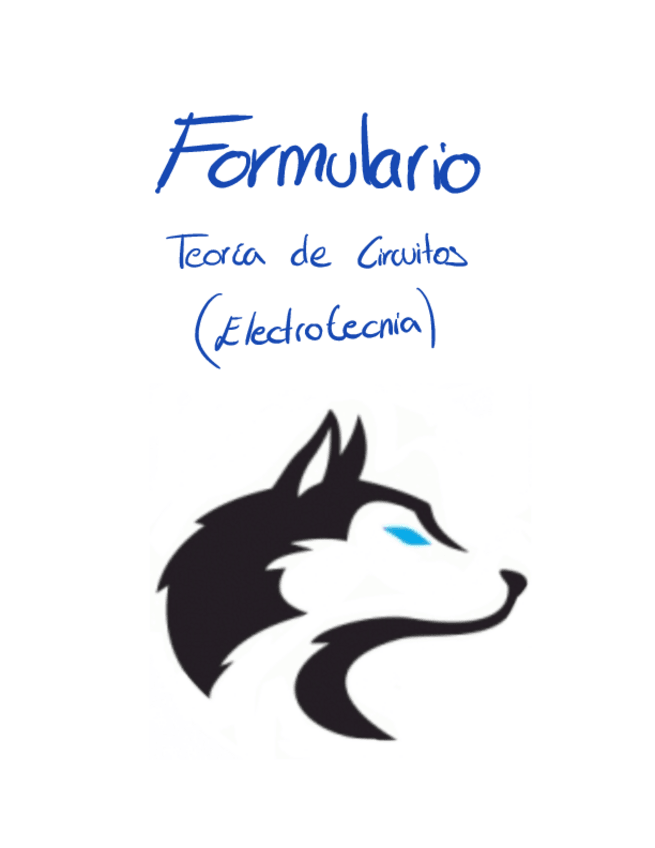 Miniatura del documento Formulario Circuitos.pdf