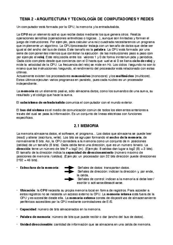 Miniatura del documento ARQUITECTURA DE COMPUTADORES.pdf
