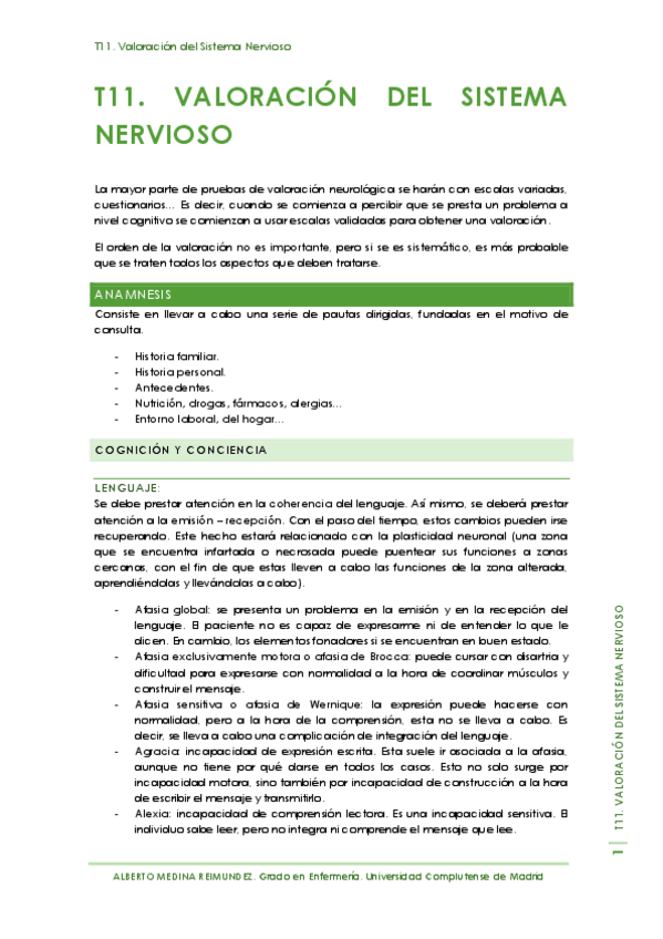 Miniatura del documento T11. Valoración del Sistema Nervioso.pdf