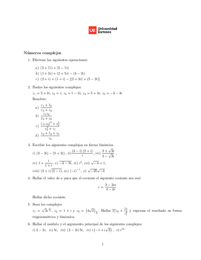 Miniatura del documento EjerciciosNumerosComplejos.pdf