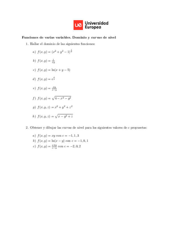 Miniatura del documento EjerciciosFuncVariasVarDominioCurvasdeNivel.pdf