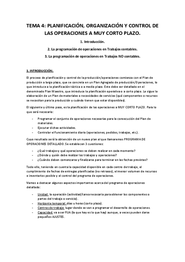 Miniatura del documento TEMA 4 - Planificación- programación y control de las operaciones a muy corto plazo..pdf