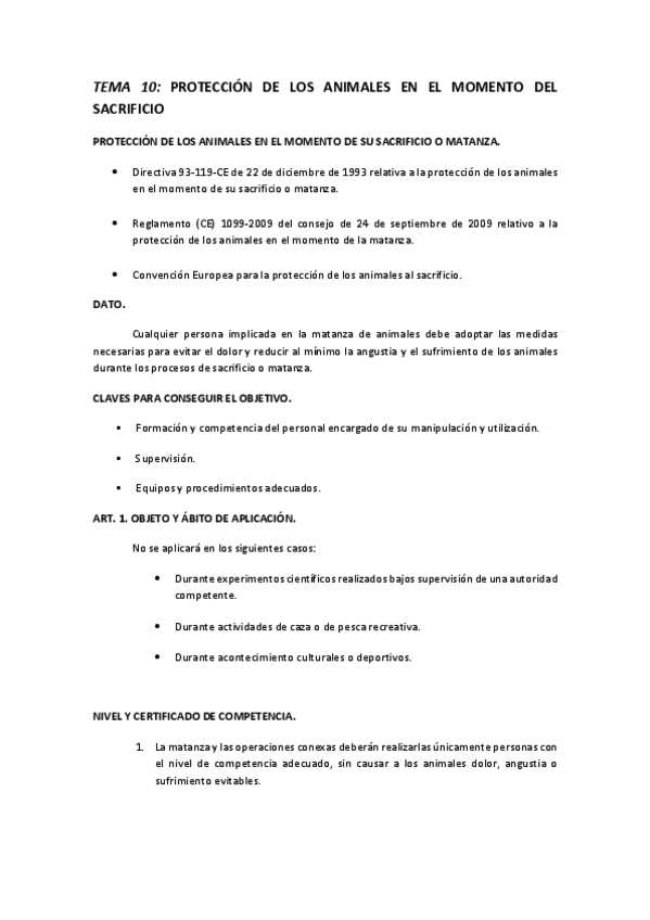 Miniatura del documento TEMA 10 PROTECCIÓN DE LOS ANIMALES EN EL MOMENTO DEL SACRIFICIO.pdf