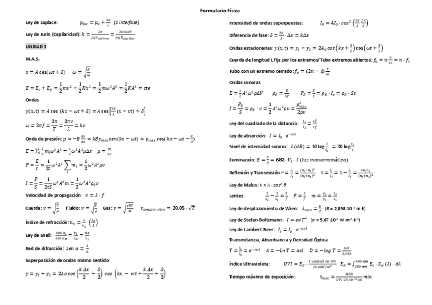 Miniatura del documento Formulario-Fisica-U3.pdf
