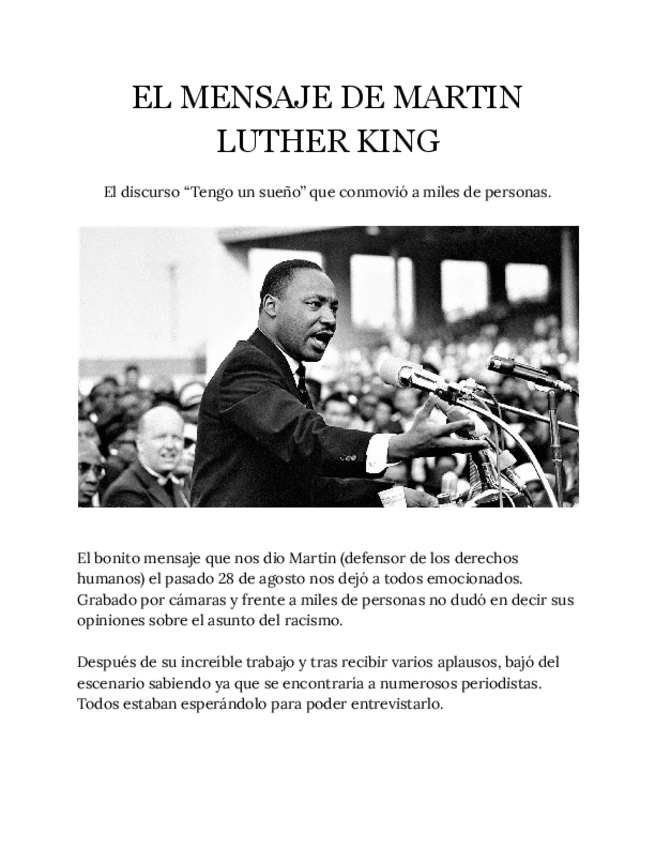 Miniatura del documento Lengua: Entrevista. Martin Luther King.pdf