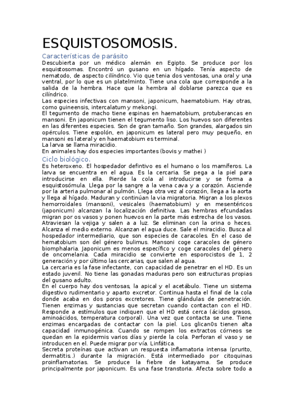 Miniatura del documento ESQUISTOSOMOSIS.docx