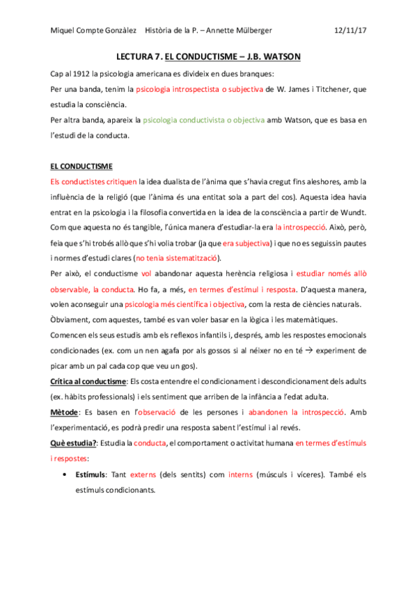 Miniatura del documento LECTURA 7. Conductisme de Watson.pdf