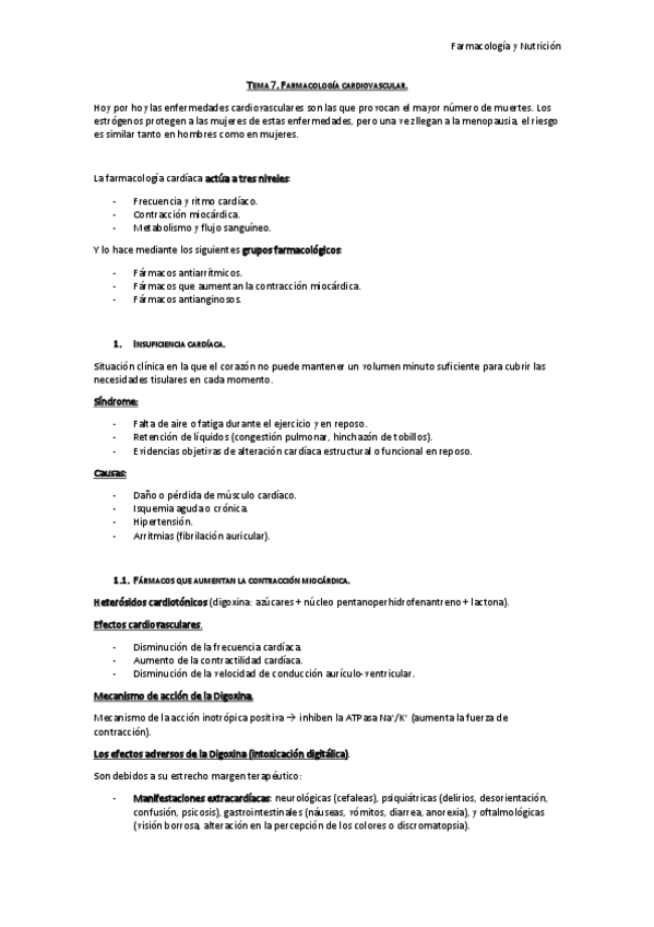 Miniatura del documento Tema 7. Farmacología cardiovascular..pdf