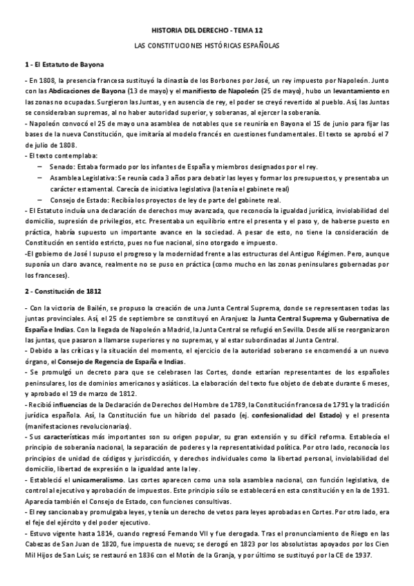 Miniatura del documento free-Tema-12-Las-constituciones-historicas-espanolas-tgulagfree.pdf