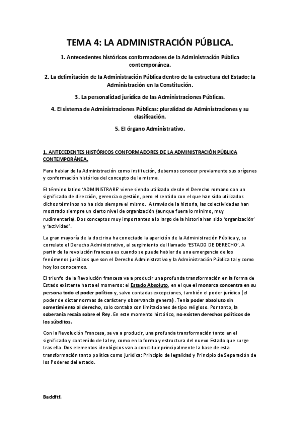 Miniatura del documento TEMA 4 - La adminsitración Pública.pdf