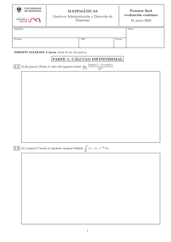 Miniatura del documento Examen-Mates-completo-enero-2023-resuelto.pdf