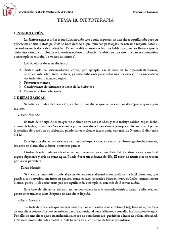 Miniatura del documento TEMA 10 INTRODUCCIÓN A LA DIETOTERAPIA.pdf
