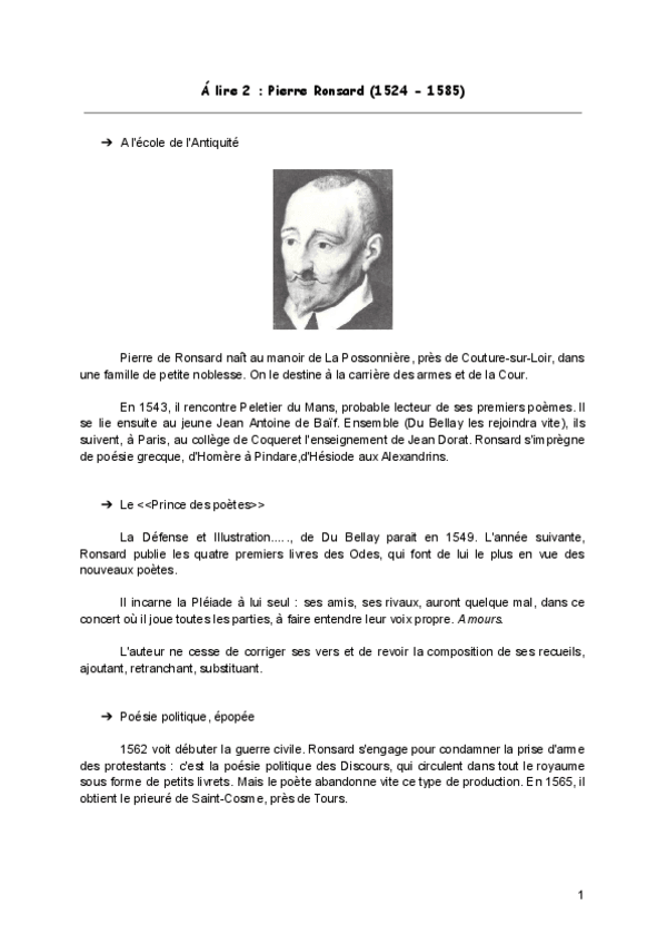 Miniatura del documento A-lire-2--Pierre-Ronsard.pdf