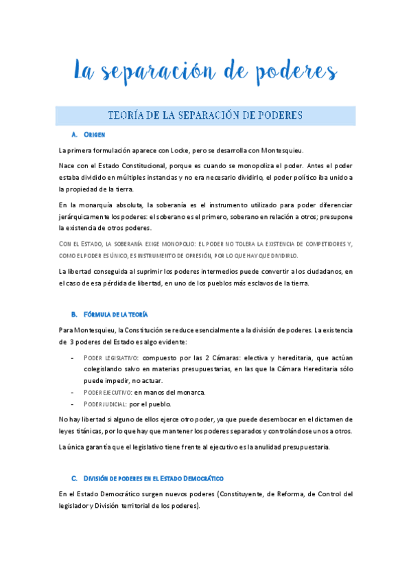 Miniatura del documento Tema 6. La separación de poderes.pdf