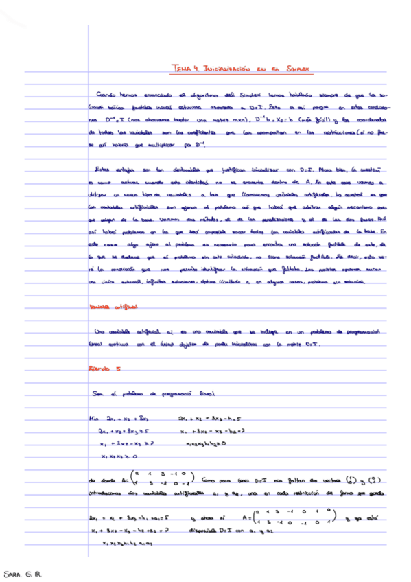 Miniatura del documento Tema 4. Inicializacion en el Simplex.pdf