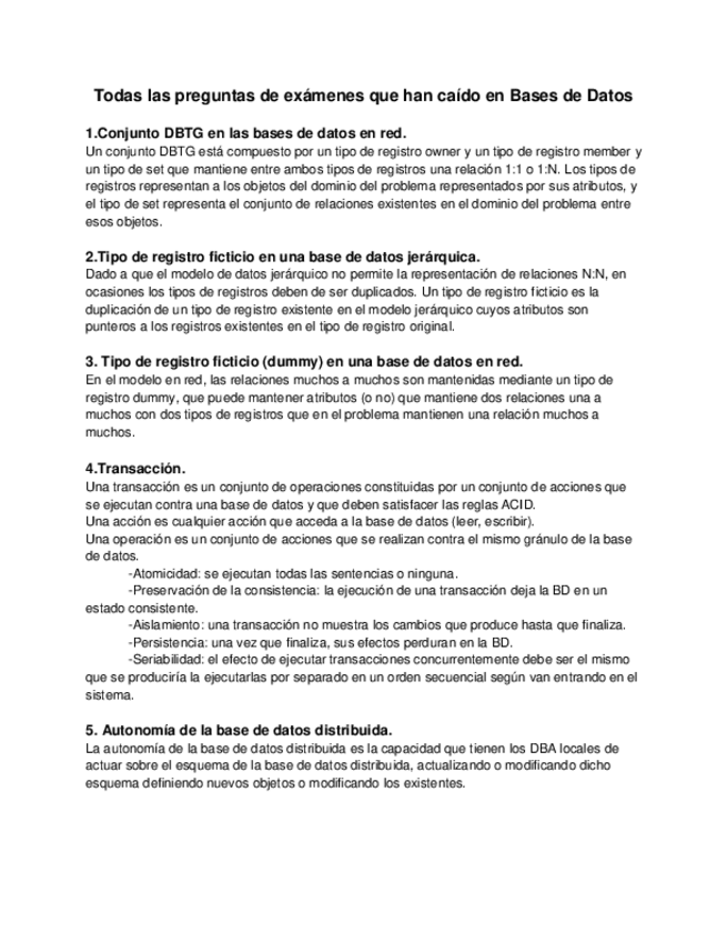 Miniatura del documento Todas las preguntas de otros examenes de Bases de datos.pdf