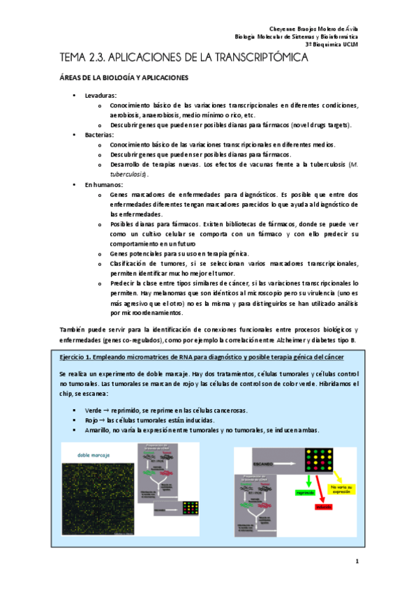 Miniatura del documento Tema 2.3 Aplicaciones de la Transcriptómica (1) FINAL.pdf
