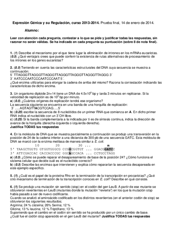 Miniatura del documento Expresión Génica ordinaria curso 13-14.pdf
