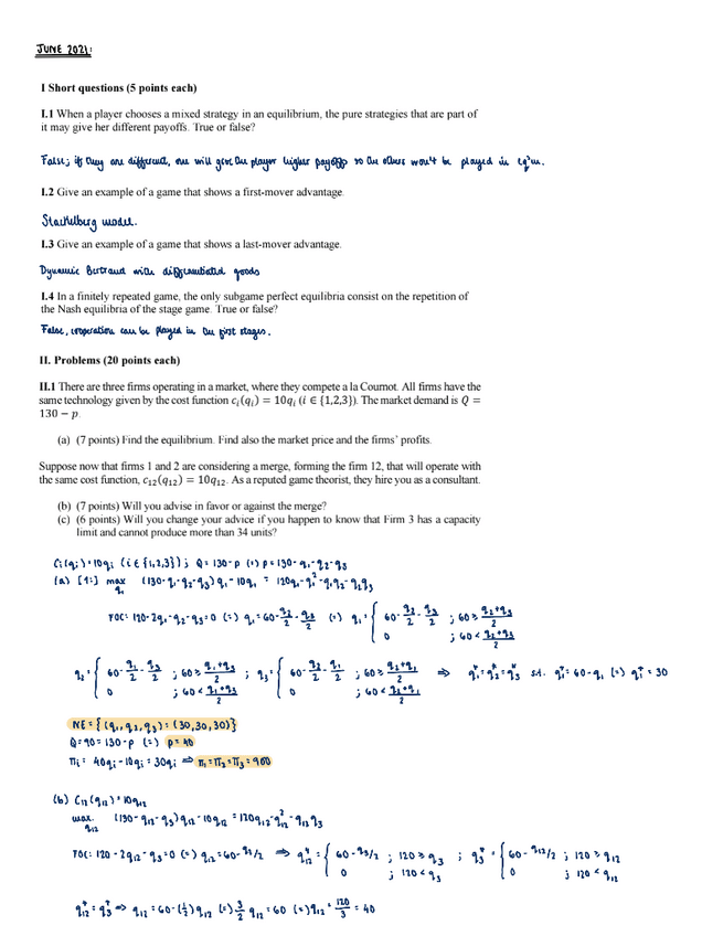 Miniatura del documento Game-theory-PAST-EXAMS.pdf