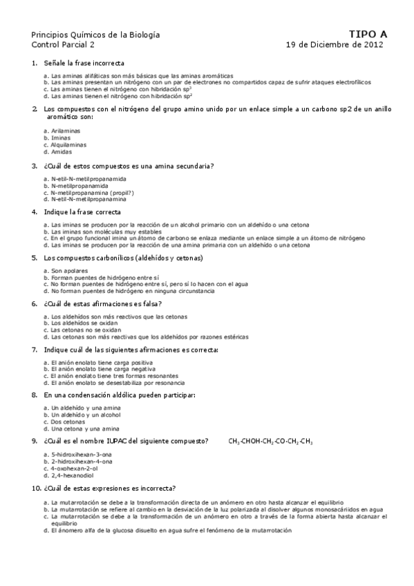 Miniatura del documento 2º Parcial 2012 - CORREGIDO - Química.pdf