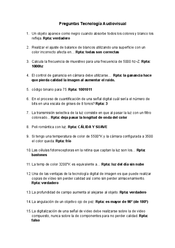 Miniatura del documento Preguntas de Examen: Tecnología Audiovisual.pdf