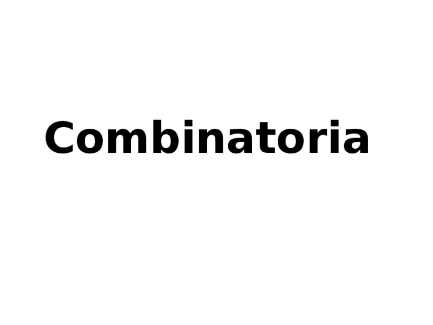 Miniatura del documento Combinatoria.pptx