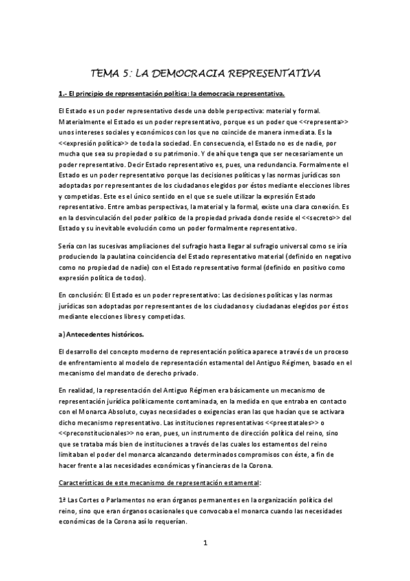 Miniatura del documento TEMA 5 La democracia representativa.pdf