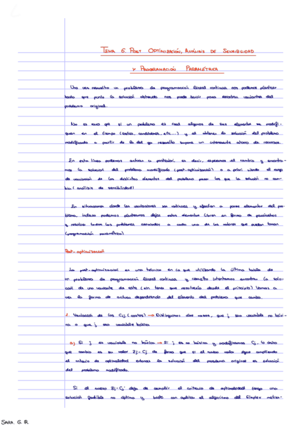 Miniatura del documento Tema 6. Post-Optimizacion Analisis de Sensibilidad y Programacion Parametrica.pdf