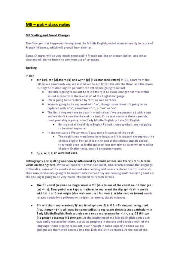 Miniatura del documento Middle-English-Linguistic-Framework-ppt--class-notes.pdf