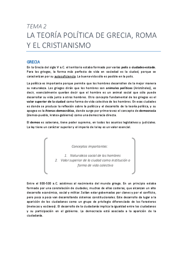 Miniatura del documento Tema 2. Grecia Roma y cristianismo.pdf