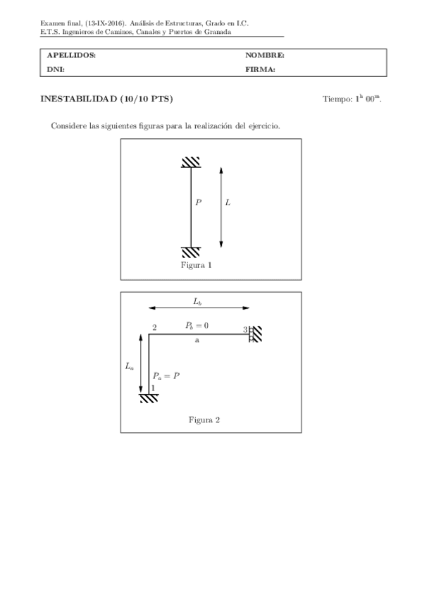 Miniatura del documento Examen 13-9-2016 (Inestabilidad de estructuras).pdf