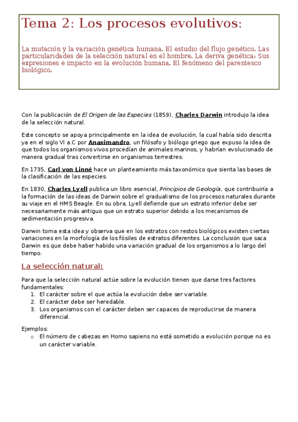 Miniatura del documento Tema 2. Procesos evolutivos.docx