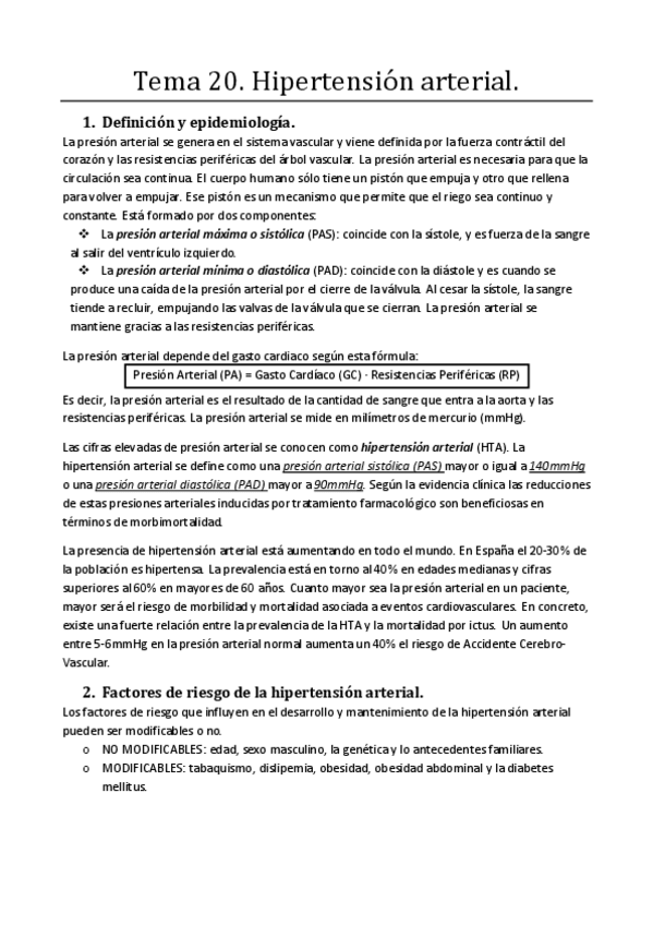 Miniatura del documento Tema 20. Hipertensión arterial.pdf