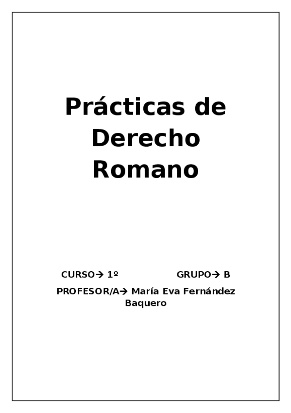 Miniatura del documento Practicas de Derecho Romano.docx
