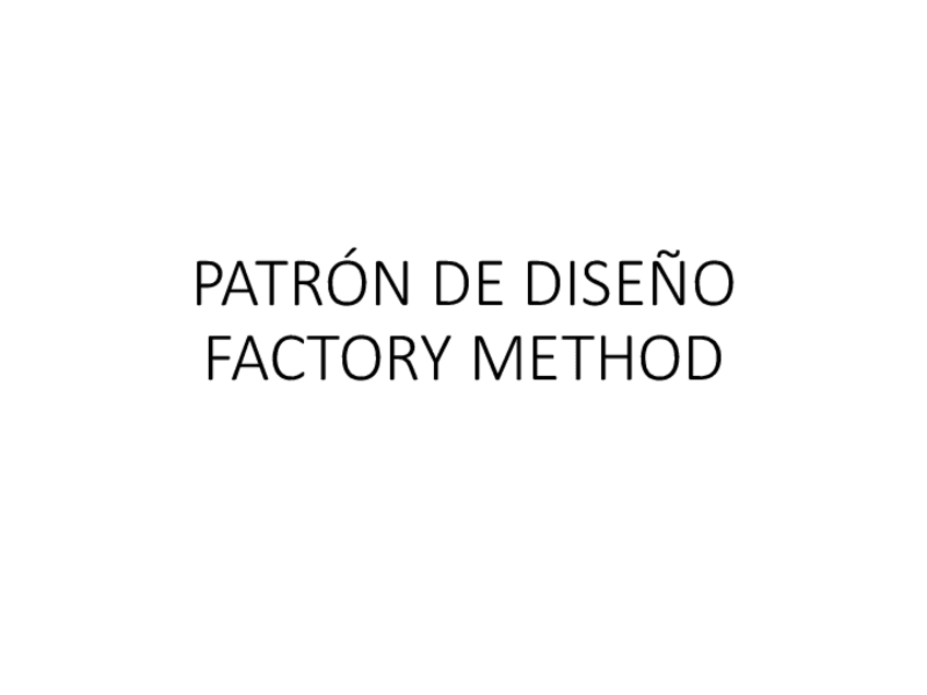Miniatura del documento Factory-Method.pdf