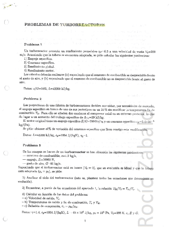 Miniatura del documento Problemas resueltos de Turborreactores - Fundamentos de Propulsión.pdf
