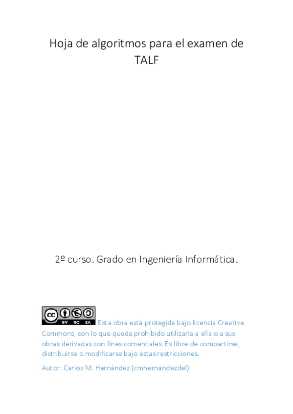Miniatura del documento Hoja de algoritmos para el examen de TALF.pdf