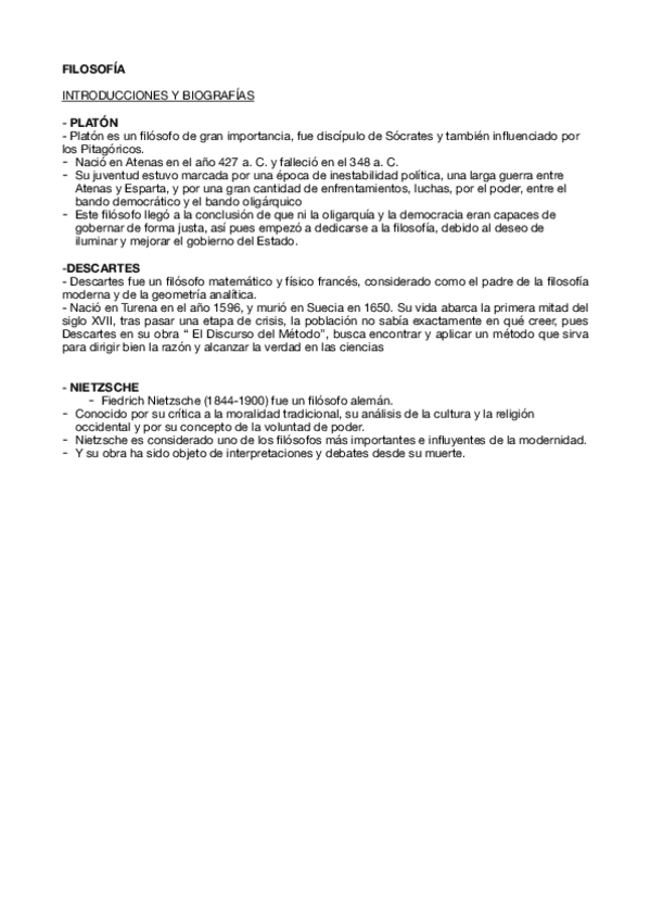 Miniatura del documento FILOSOFIA-EBAU-ENTERA-PLATON-DESCARTES-NIETZCHE-PREGUNTA-4-CONCEPTOS.pdf