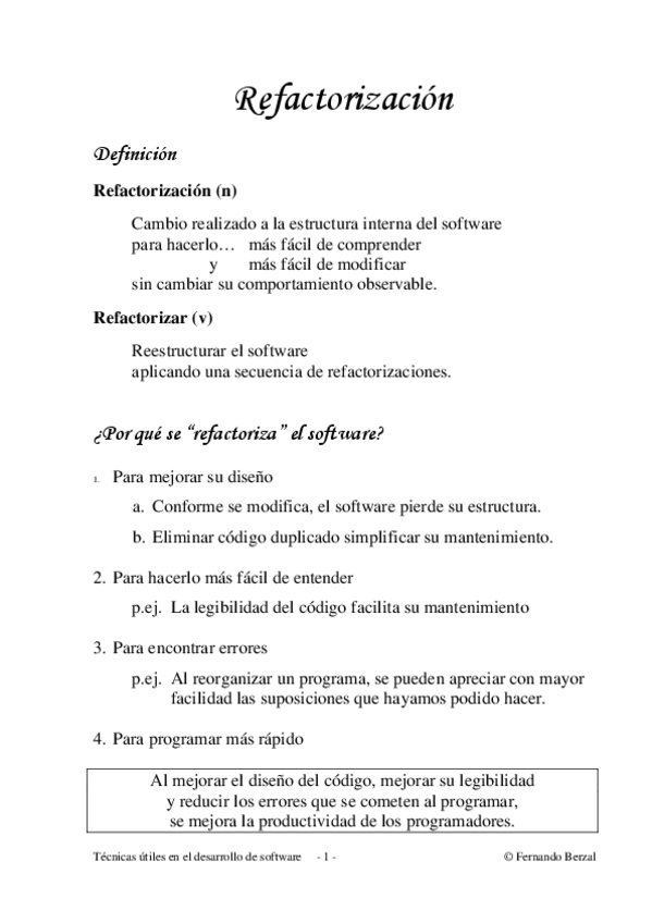 Miniatura del documento 11-Refactorizacion-autor-Fernando-Berzal.pdf
