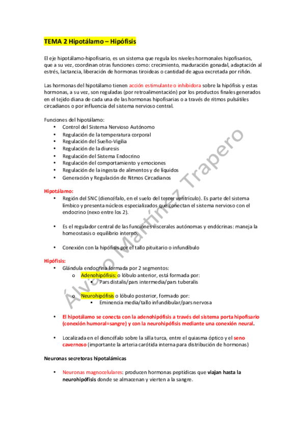 Miniatura del documento Tema 2 Hipotálamo Hipófisis.pdf