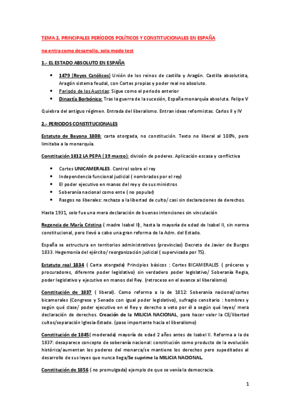 Miniatura del documento TEMA 2. PRINCIPALES PERÍODOS POLÍTICOS Y CONSTITUCIONALES EN ESPAÑA.pdf