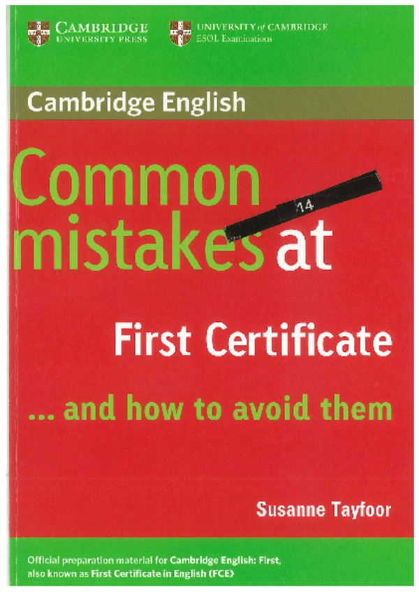 Miniatura del documento Common Mistakes at First.pdf