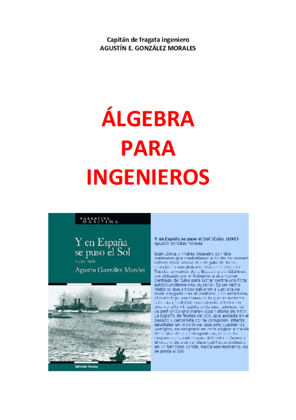 Miniatura del documento ÁLGEBRA PARA INGENIEROS.pdf