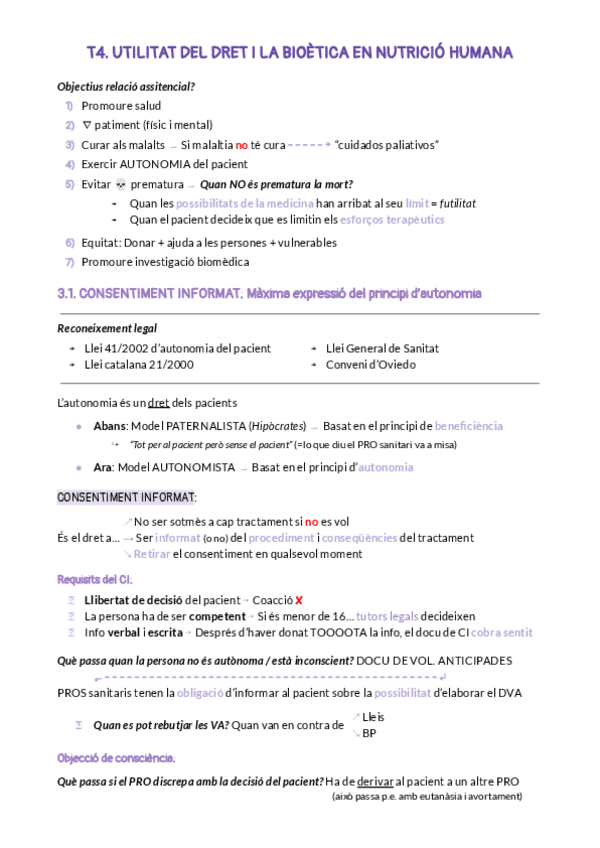Miniatura del documento T4. BIOÈTICA I OBJECTIUS DE LA RELACIÓ ASSISTENCIAL.pdf