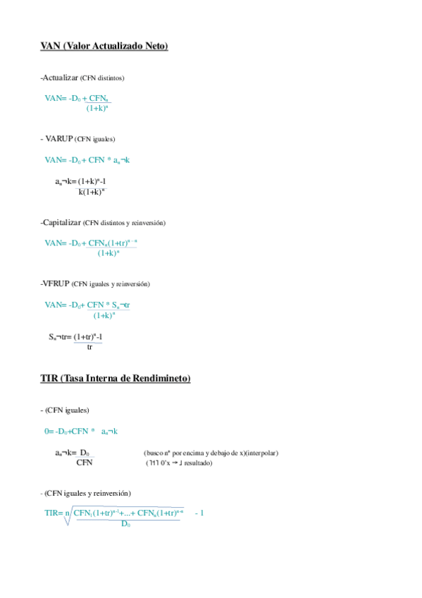 Miniatura del documento formulas van y tir.odt